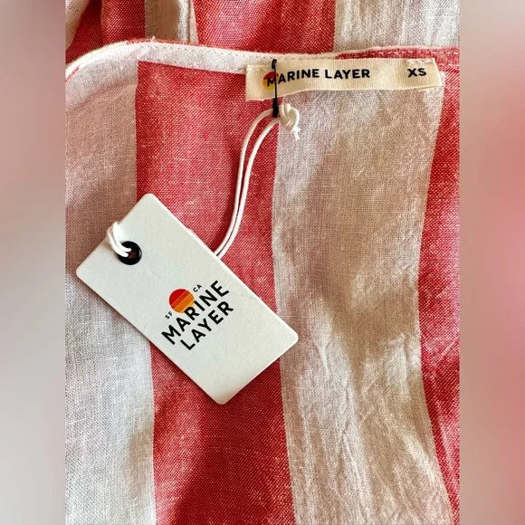 NWT Marine Layer Frances Wrap Dress - Picture 7 of 12